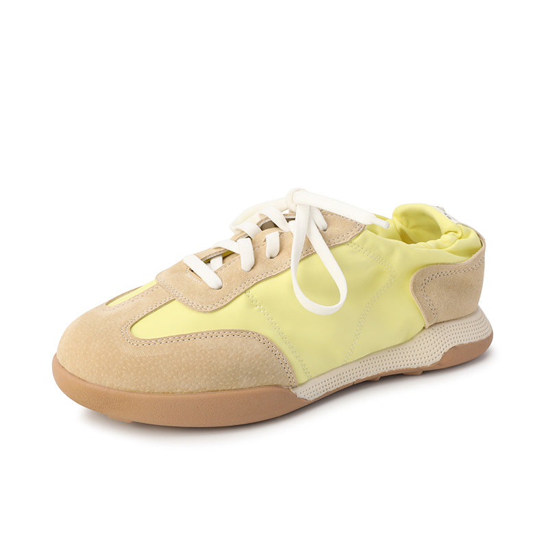 Women Patchwork Leather Comfort Soft Casual Shoes-RAIIFY