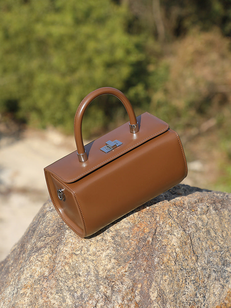 Women Minimalism Fashion Cowhide Casual Square Purse-RAIIFY