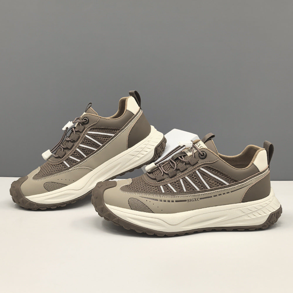 Men Fashion Brethable Mesh Slip-on Casual Shoes-RAIIFY