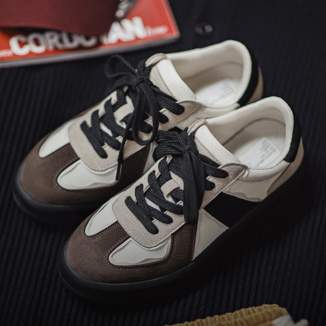 Men's Breathable Canvas Fashion Casual Court Sneakers-RAIIFY