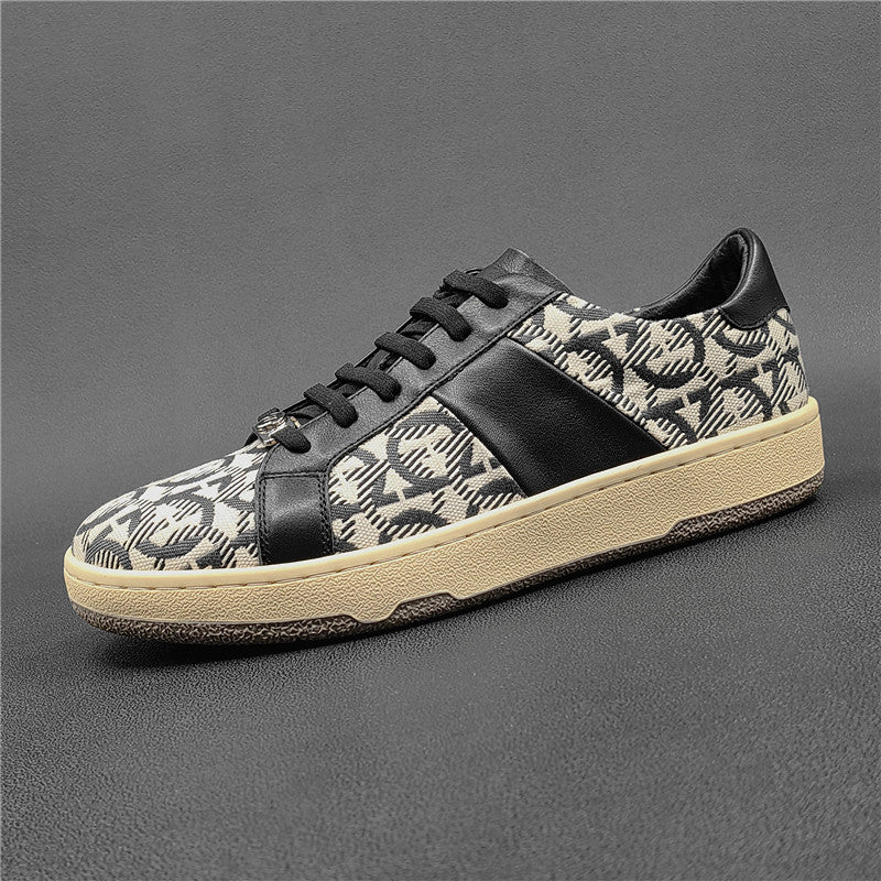 Men Fashion Patchwork Stylish Flat Casual Shoes-RAIIFY