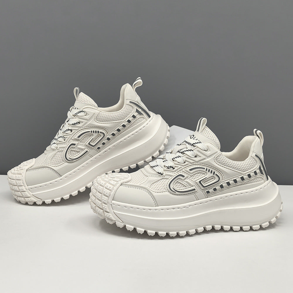 Men Fashion Breathable Casual Thick Soled Sneakers-RAIIFY