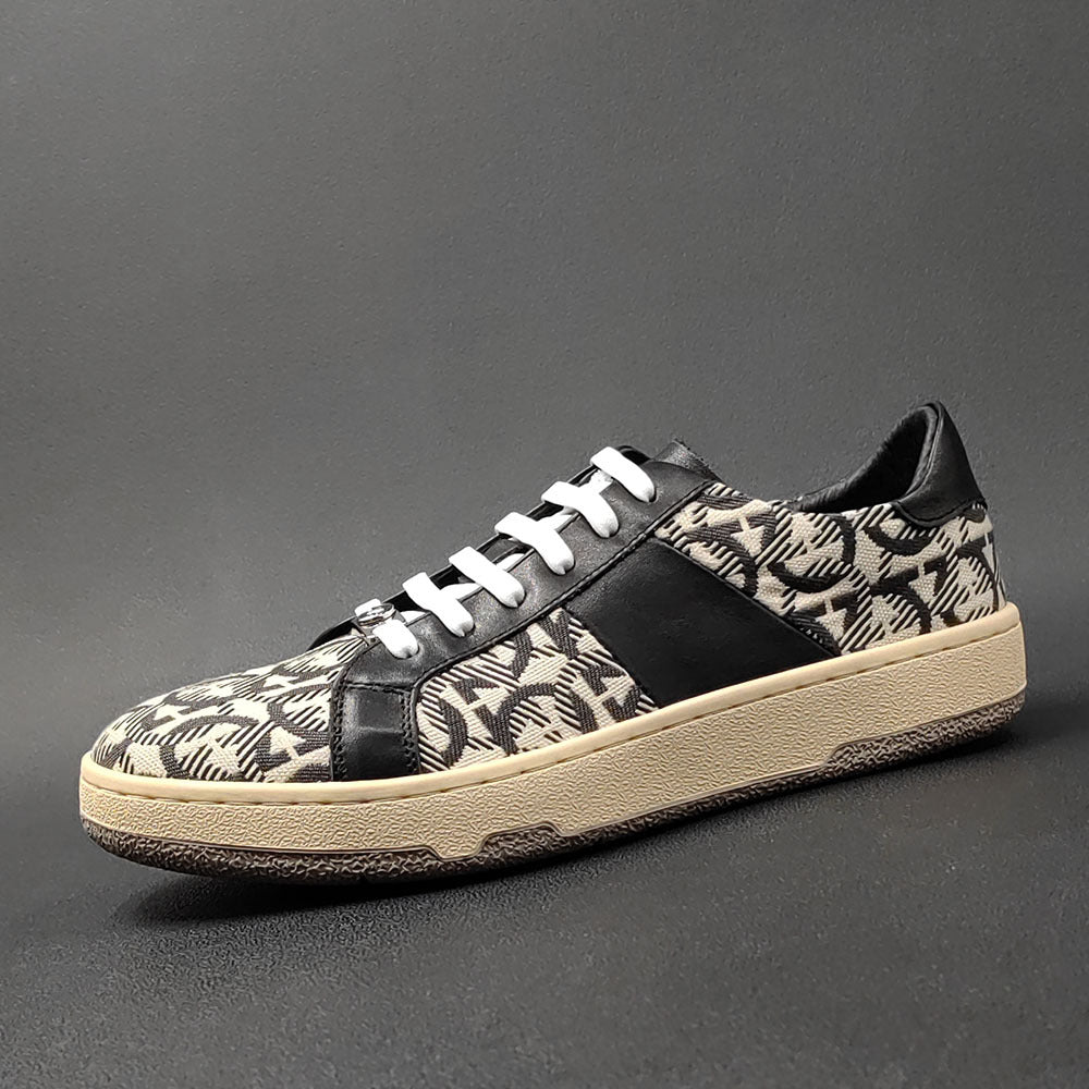 Men Fashion Patchwork Stylish Flat Casual Shoes-RAIIFY