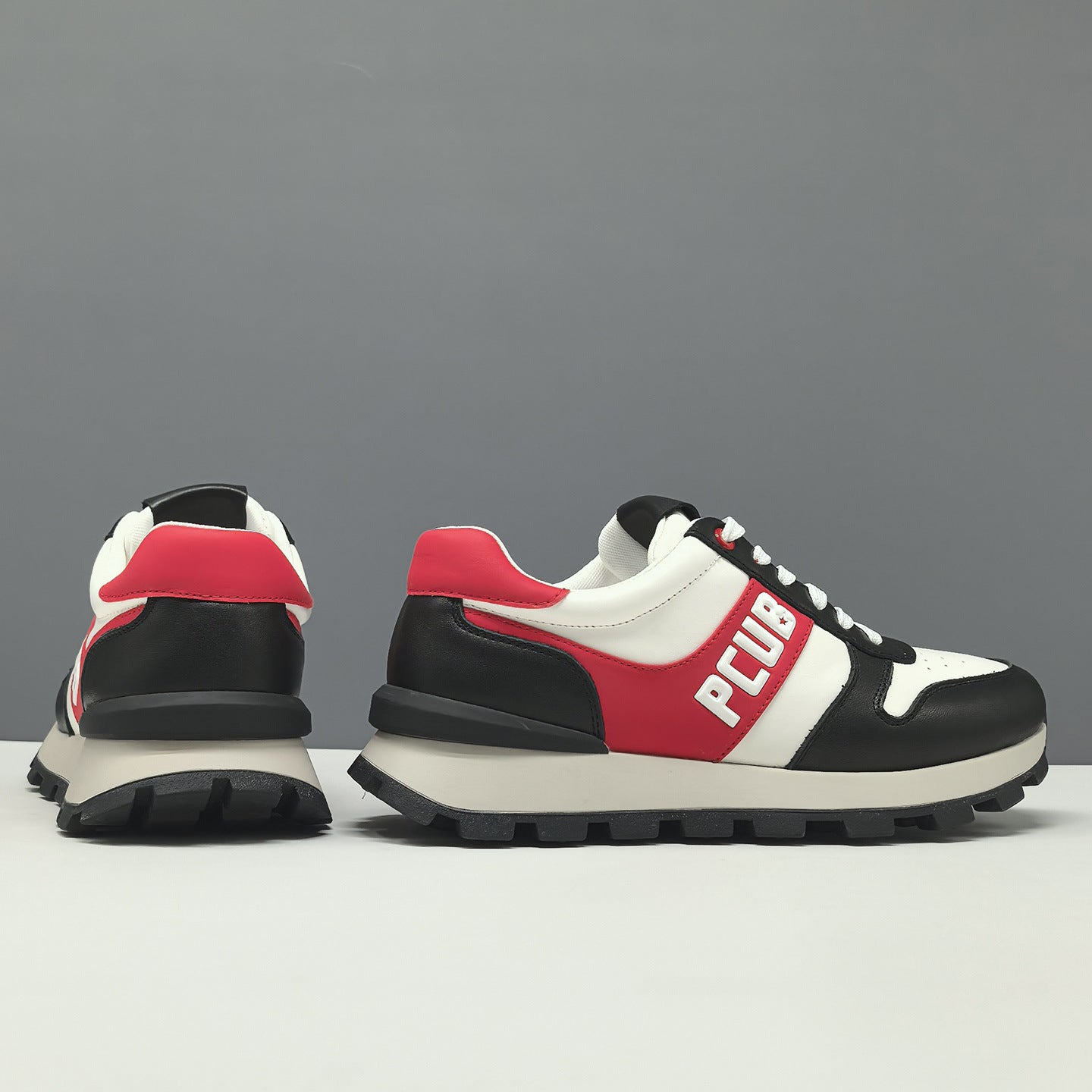 Men's Fashion Breathable Leather Casual Sneakers-RAIIFY