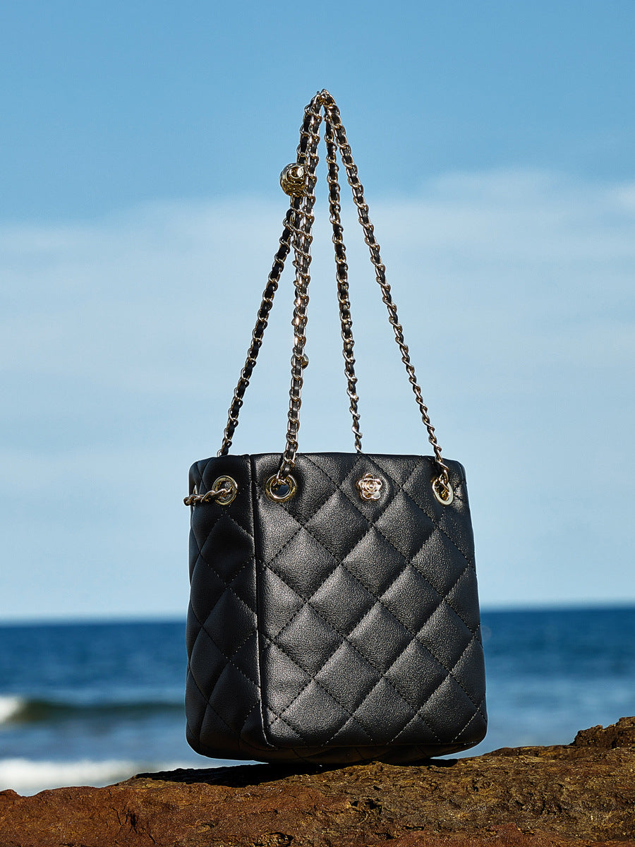 Women’s Chic Quilted Chain Crossbody Bag-RAIIFY