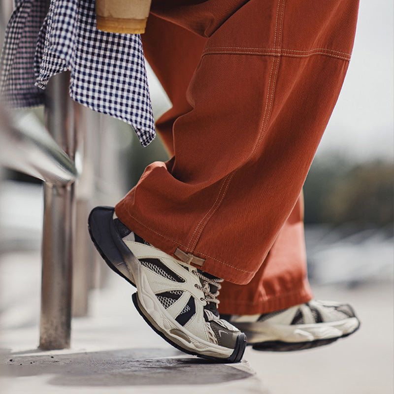 Men's Chic Breathable Mesh Casual Platform Sneakers-RAIIFY