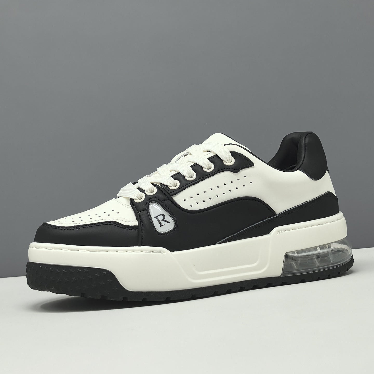 Men's Fashion Breathable Leather Casual Sneakers-RAIIFY