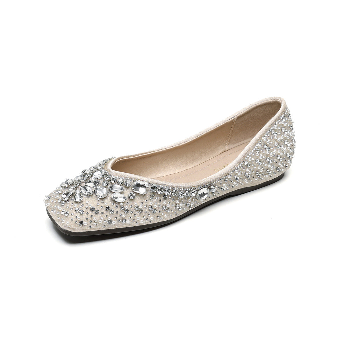 Women's Fashion Elegant Rhinestone Comfort Flats-RAIIFY