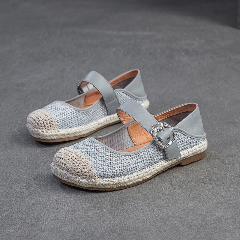 Women Minimalism Breathable Mesh Flat Casual Shoes-RAIIFY