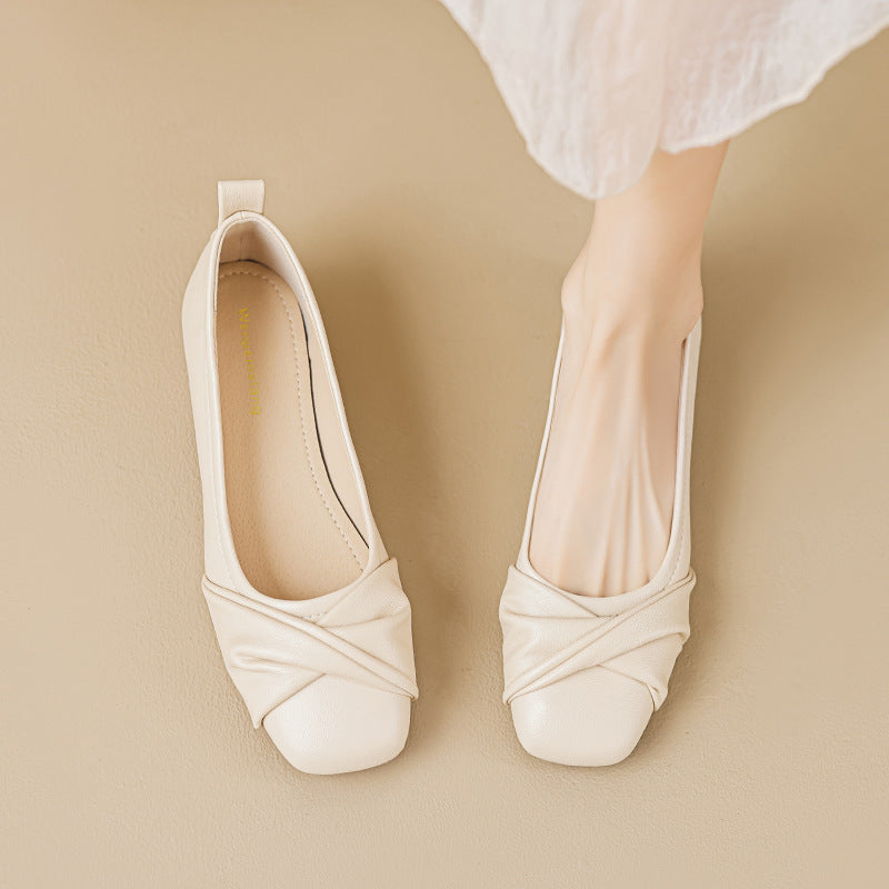 Women's Elegant Low Block Mary Jane Shoes-RAIIFY