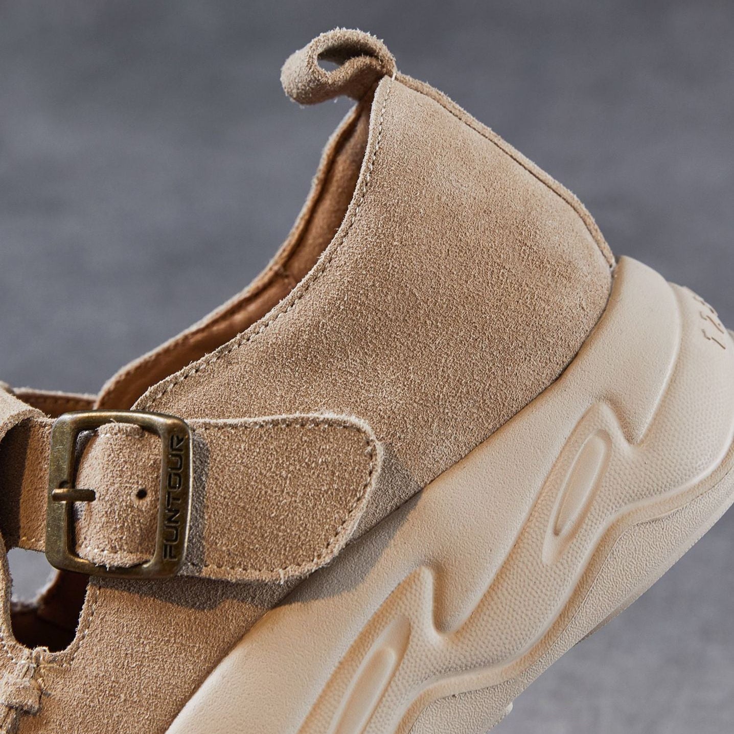 Women's Retro Leather Casual Platform Shoes-RAIIFY