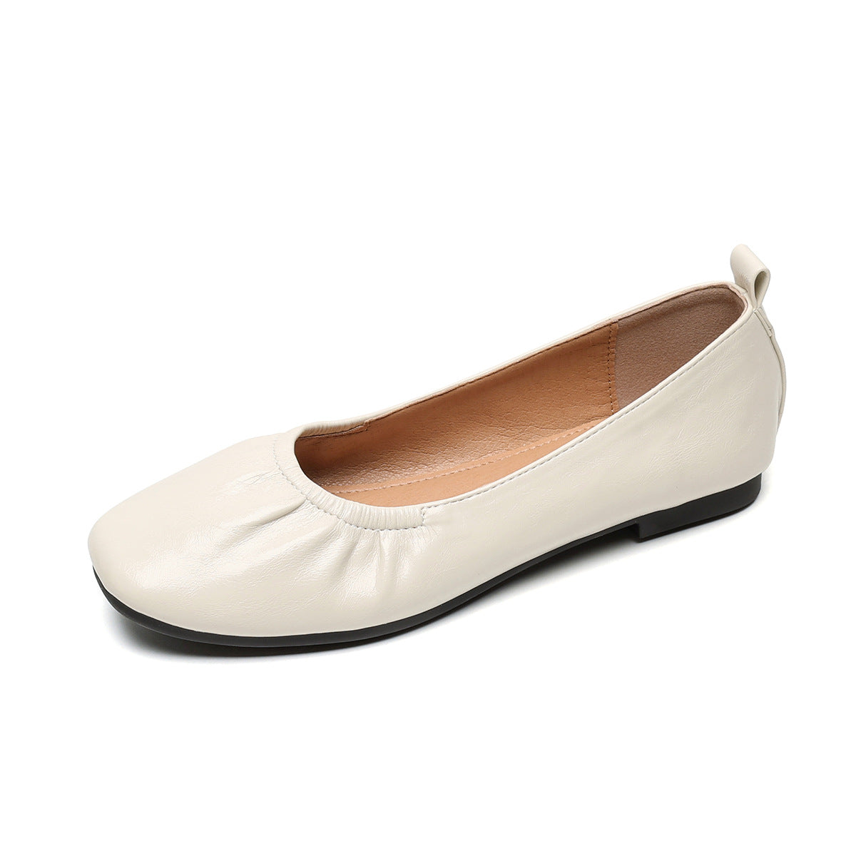 Women's Vintage Round Toe Low Top Soft Flats-RAIIFY