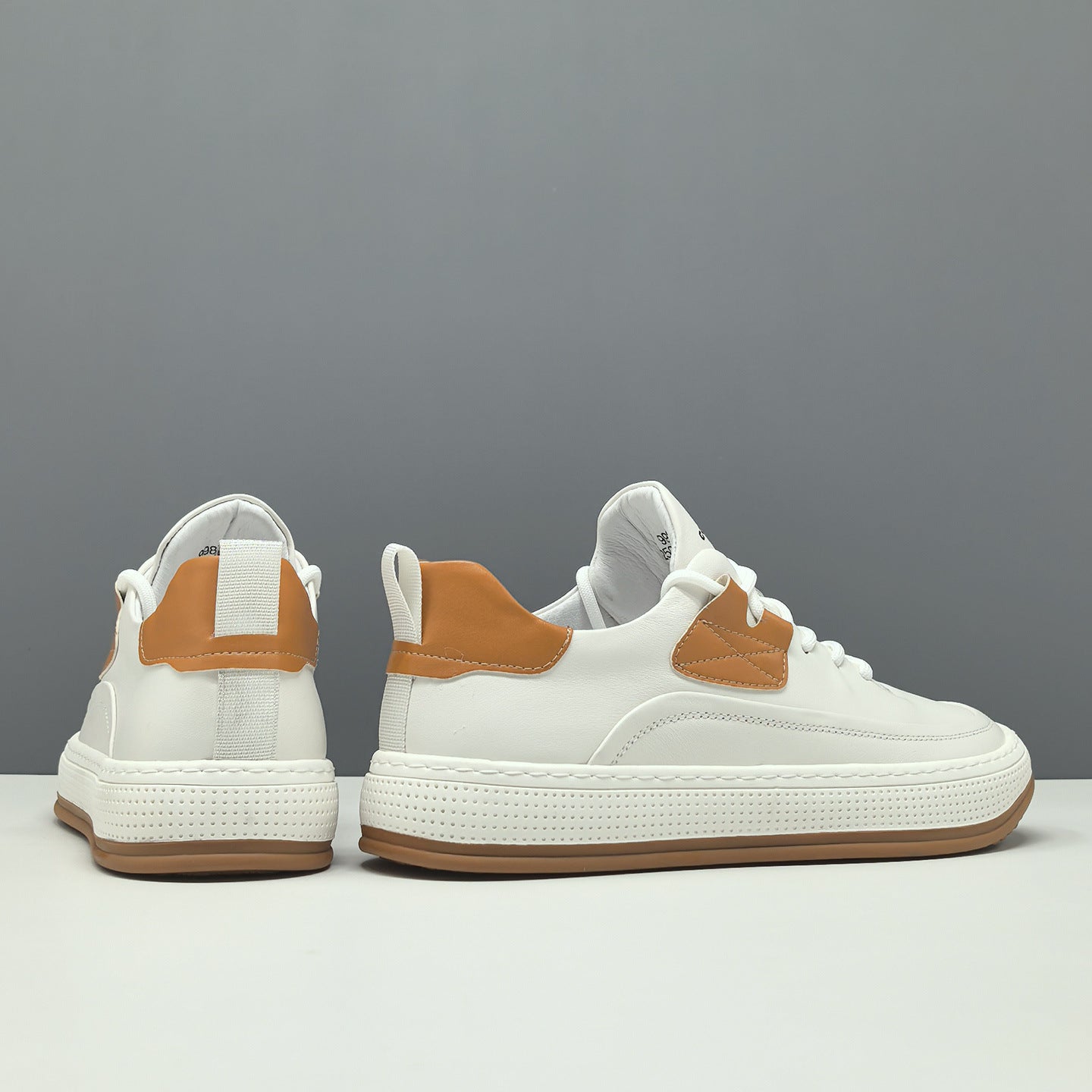 Men's Minimalist Fashion Quilted Leather Flat Casual Shoes-RAIIFY