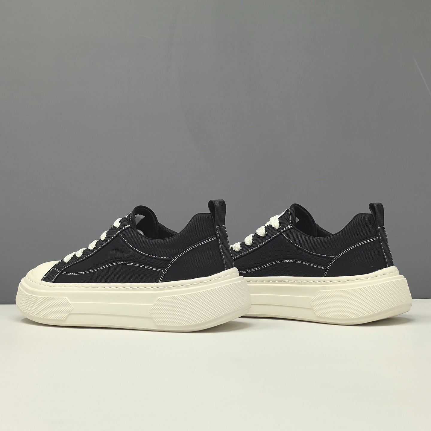 Men's Minimalist Breathable Canvas Flat Casual Shoes-RAIIFY