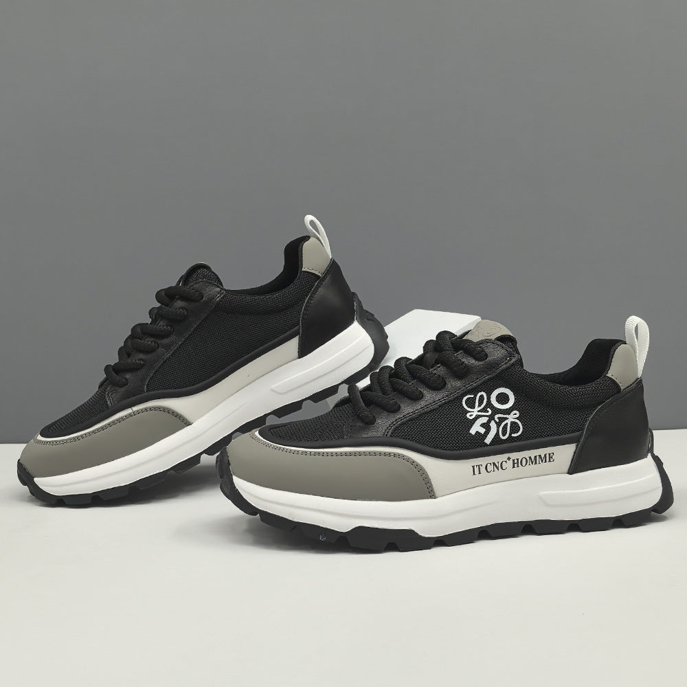 Men Stylish Patchwork Breathable Casual Sneakers-RAIIFY