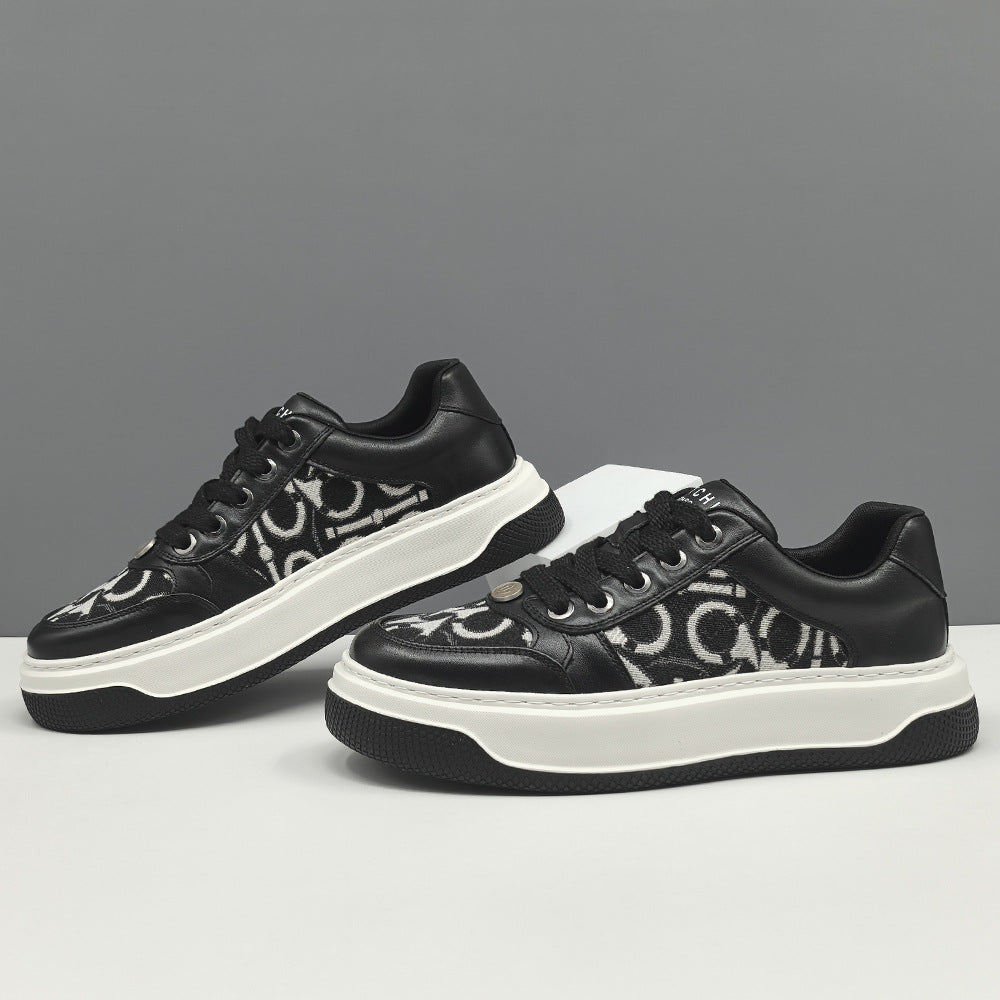 Men Fashion Patchwork Canvas Casual Sneakers-RAIIFY