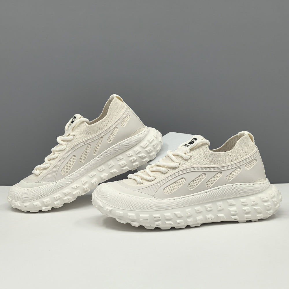 Men Minimalism Breathable Knitted Casual Shoes-RAIIFY