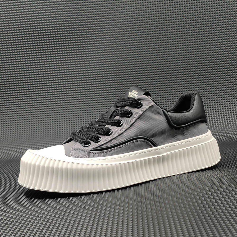 Men Fashion Breathable Canvas Flat Casual Sneakers-RAIIFY