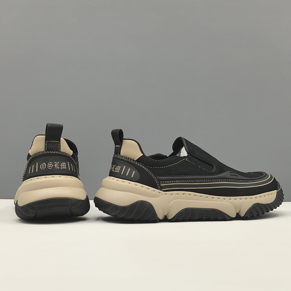 Men Fashion Minimalism Canvas Slip-on Casual Shoes-RAIIFY