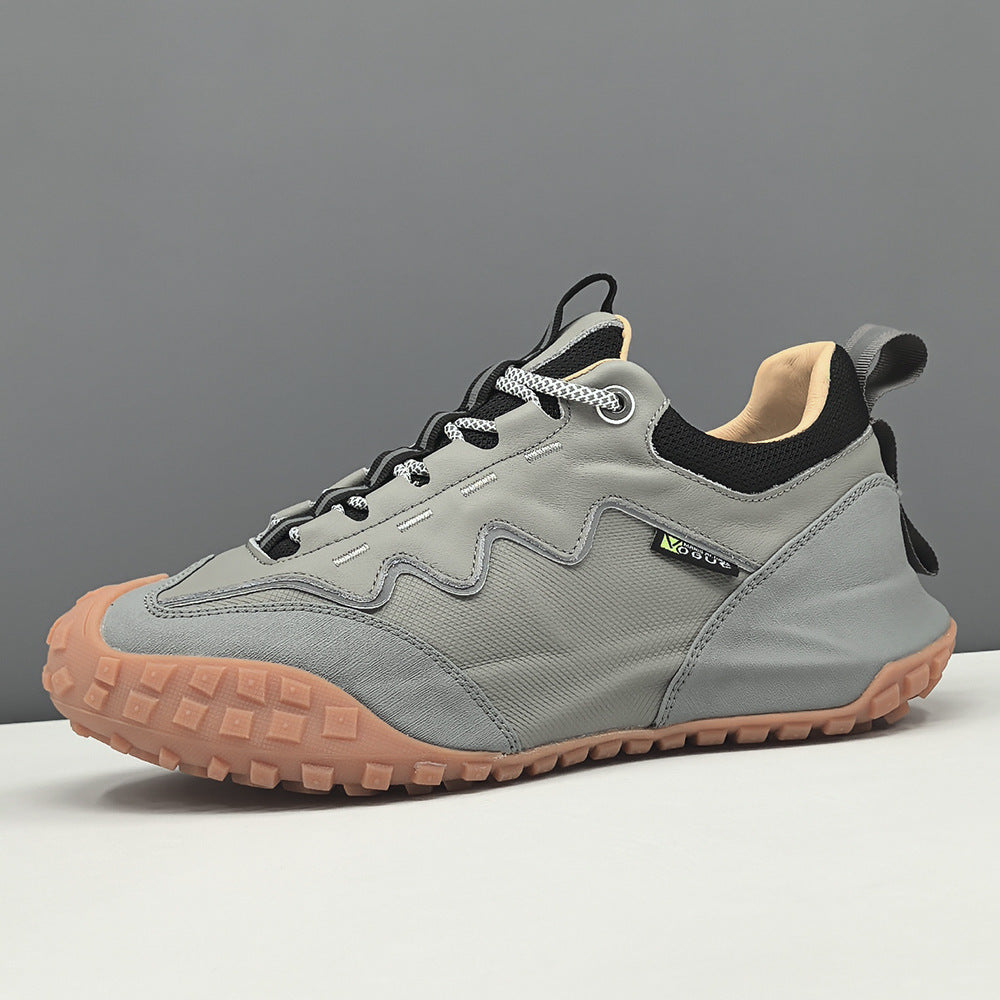 Men Fahion Color Matching Flat Casual Sneakers-RAIIFY