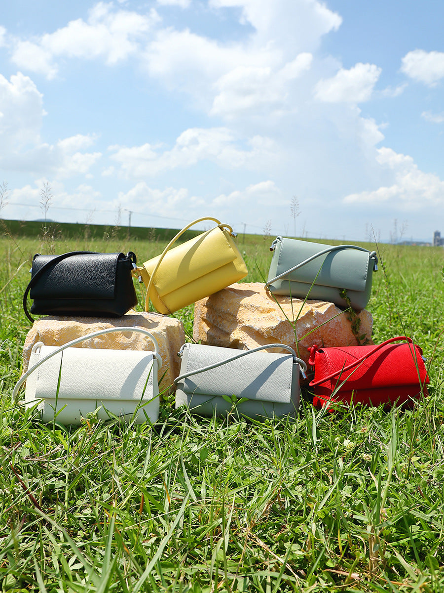 Women's Top-grain Leather Cross Body Bag-RAIIFY