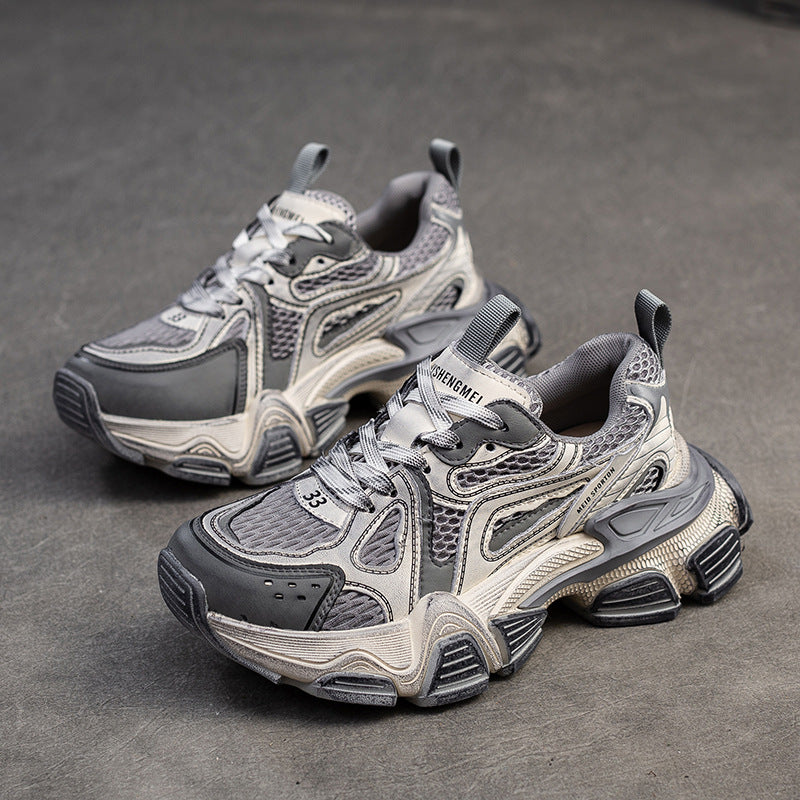 Women's Breathable Comfort Casual Platform Sneakers-RAIIFY