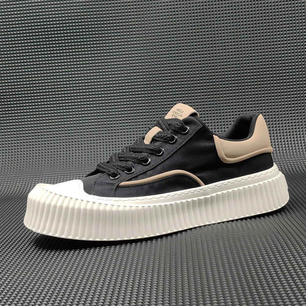 Men Fashion Breathable Canvas Flat Casual Sneakers-RAIIFY