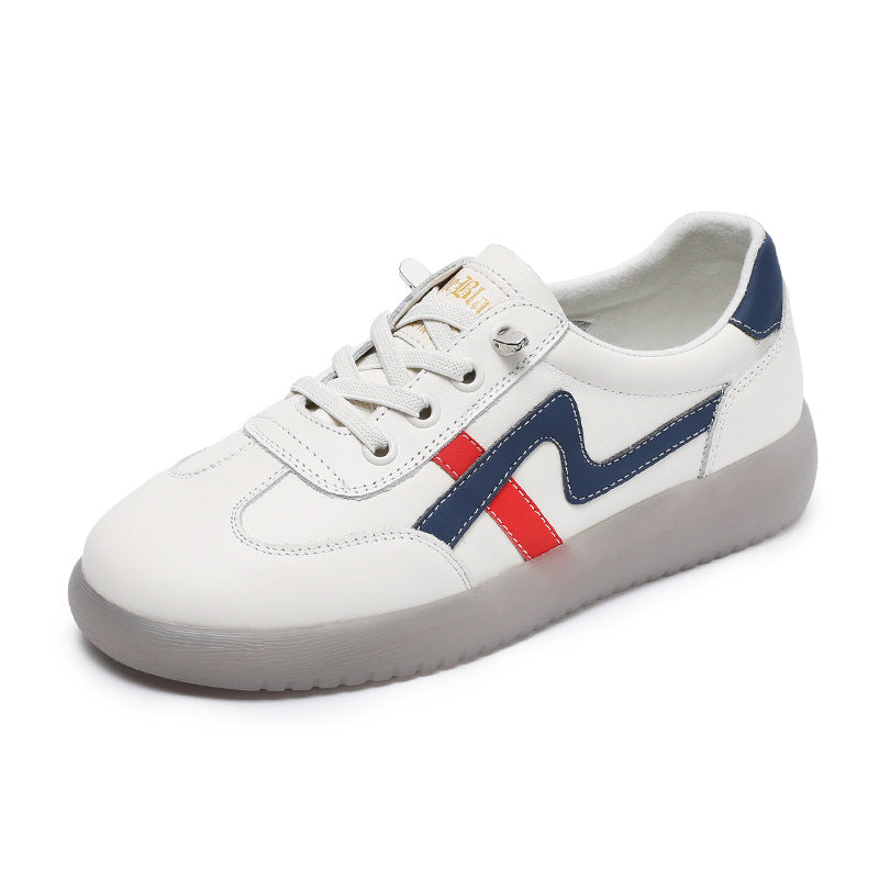 Women Stylish Leather Flat Slip-on Casual Shoes-RAIIFY