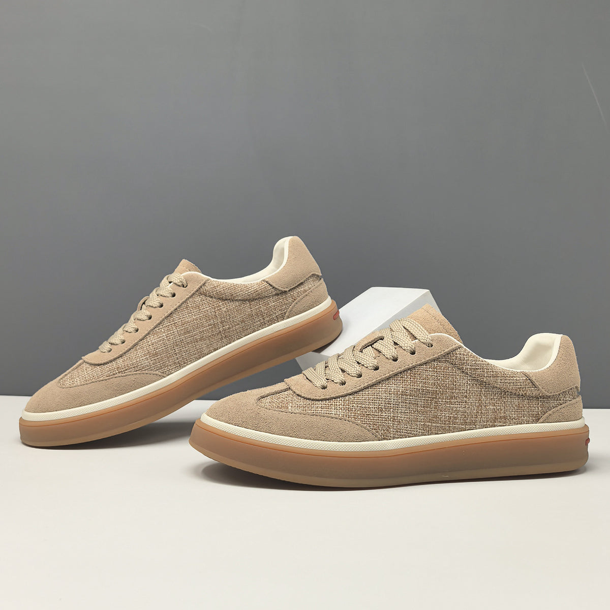 Men's Chic Breathable Flat Canvas Casual Shoes-RAIIFY
