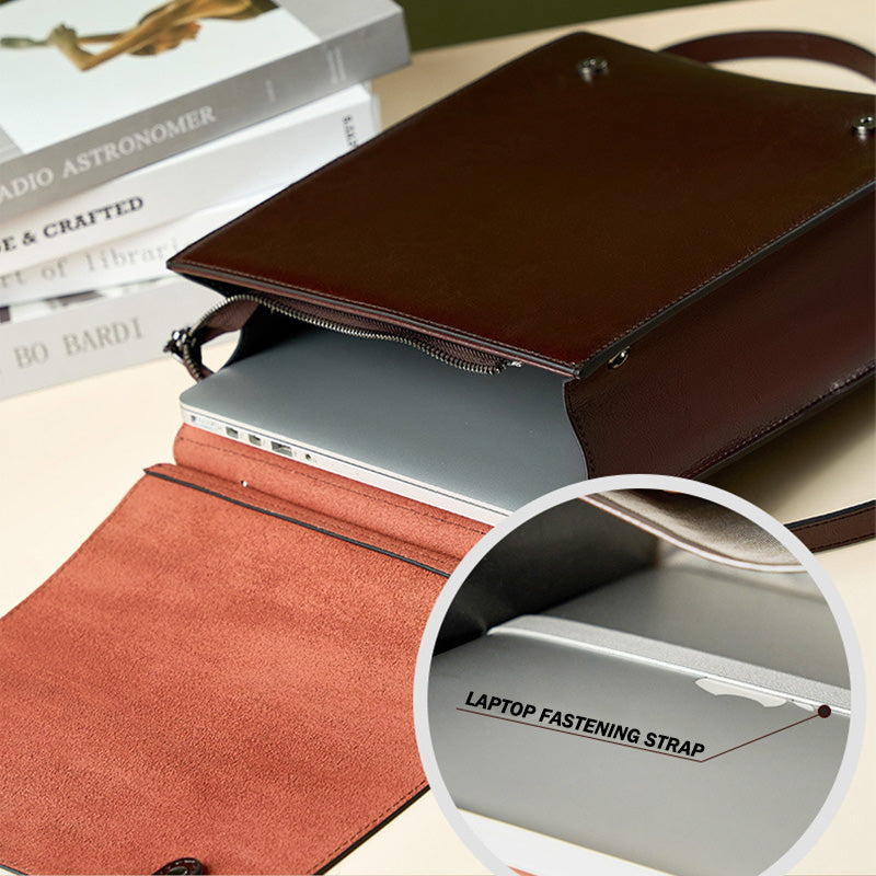 Women Vintage Cowhide Minimalist Backpack-RAIIFY