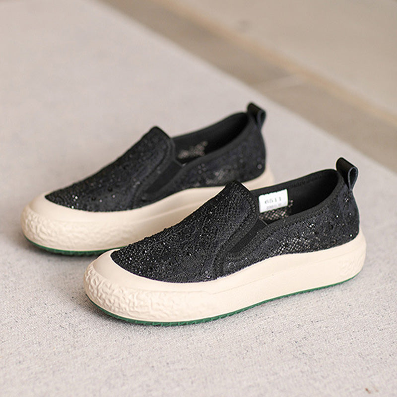 Women Summer Breathable Casual Flats Shoes-RAIIFY