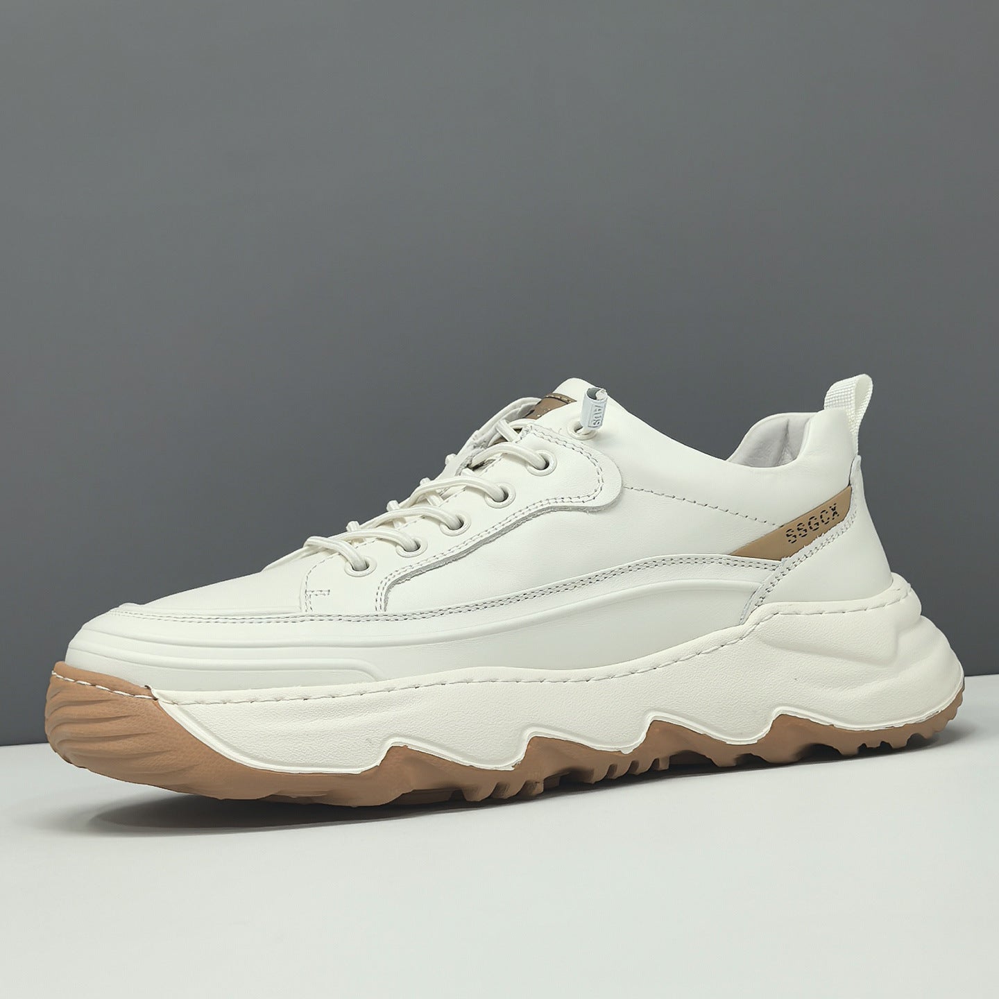 Men's Fashion Genuine Leather Slip-on Casual Shoes-RAIIFY