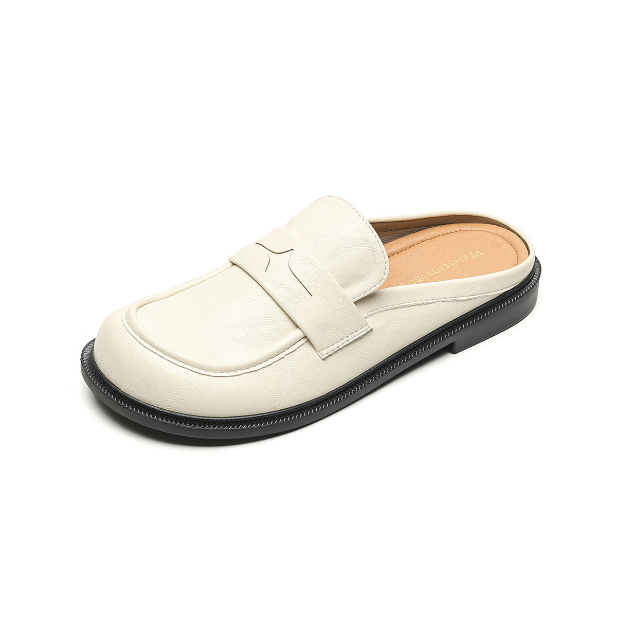 Women Minimalist Retro Soft Flat Casual Mules-RAIIFY