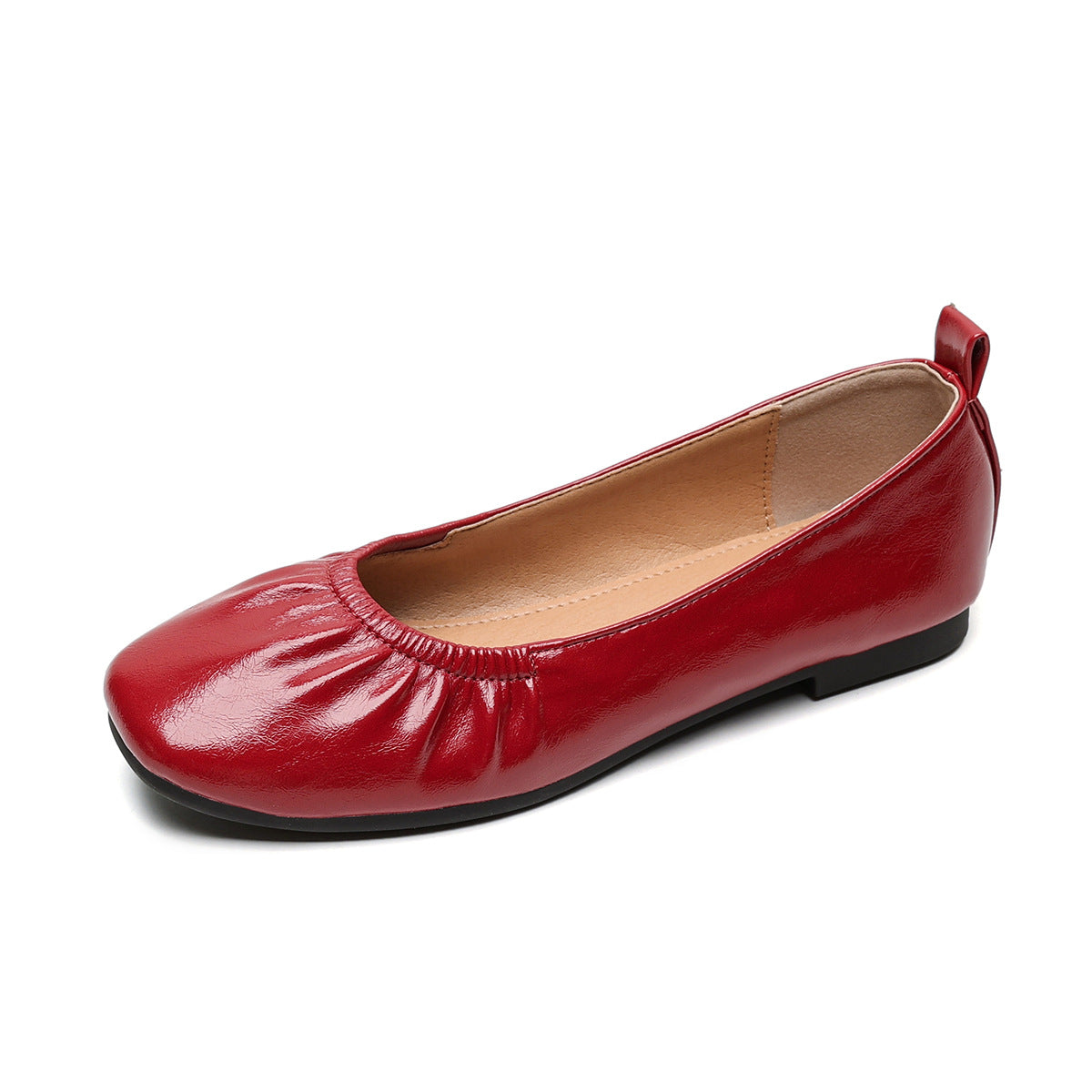 Women's Vintage Round Toe Low Top Soft Flats-RAIIFY