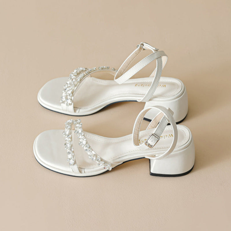 Women's Summer One-Stap Fashion Casual Block Sandals-RAIIFY