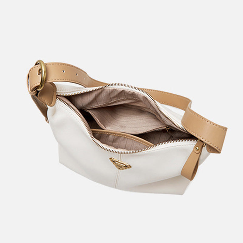 Women's Fashion Soft Leather Casual Tote Bag-RAIIFY