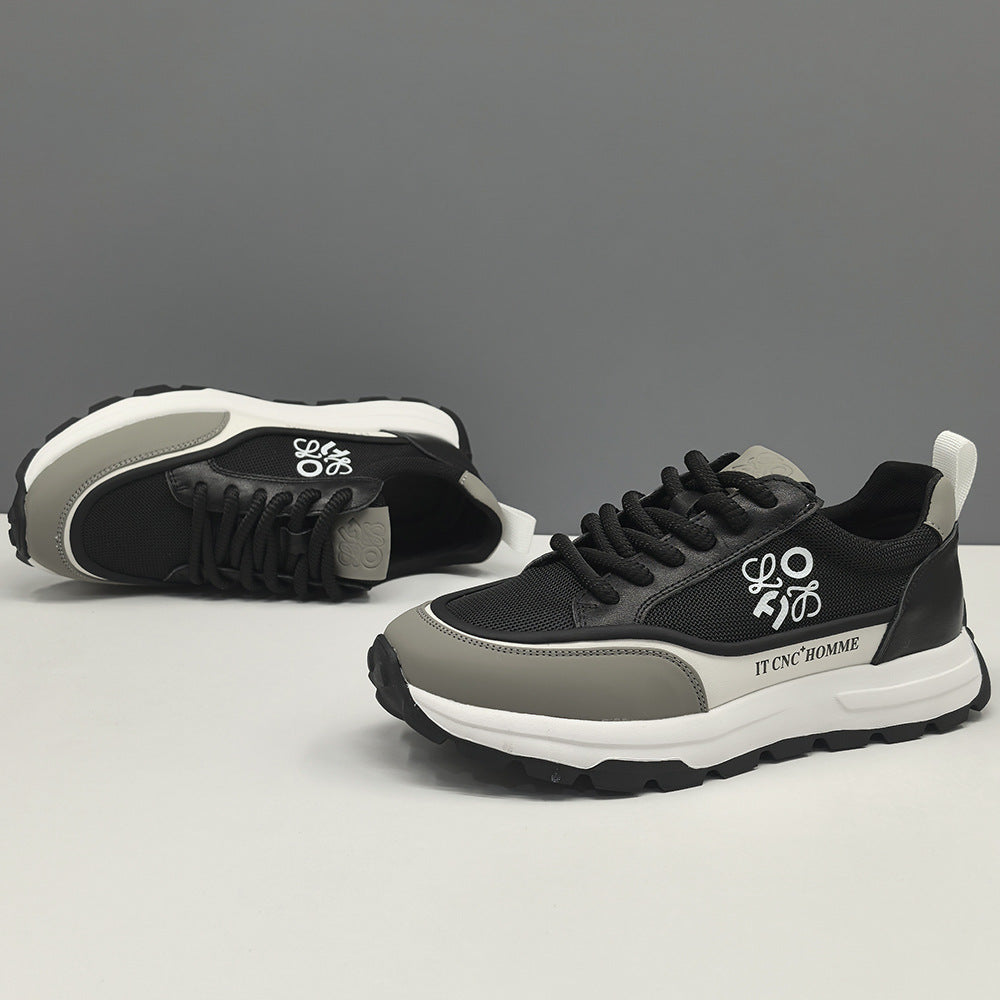 Men Stylish Patchwork Breathable Casual Sneakers-RAIIFY