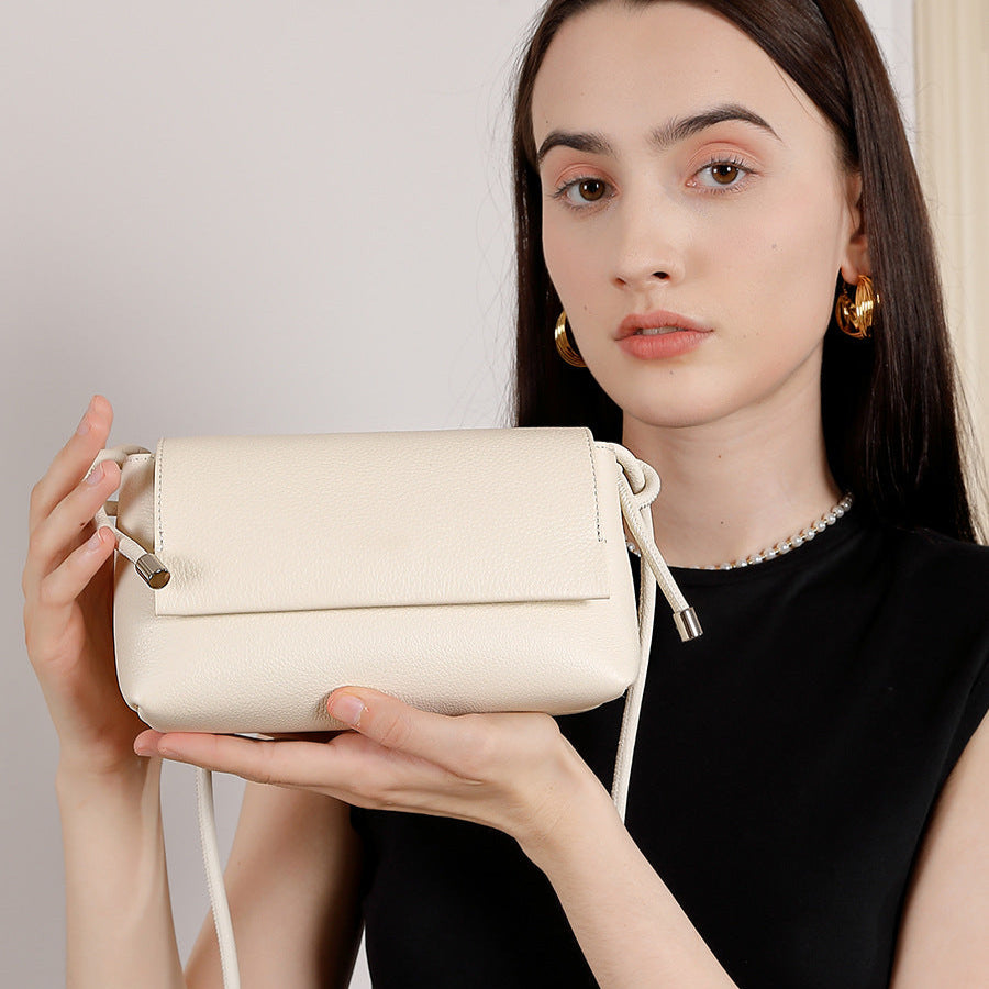 Women's Top-grain Leather Cross Body Bag-RAIIFY