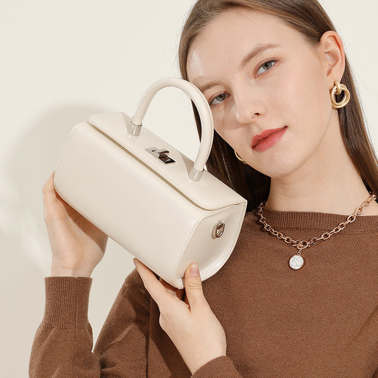 Women Minimalism Fashion Cowhide Casual Square Purse-RAIIFY