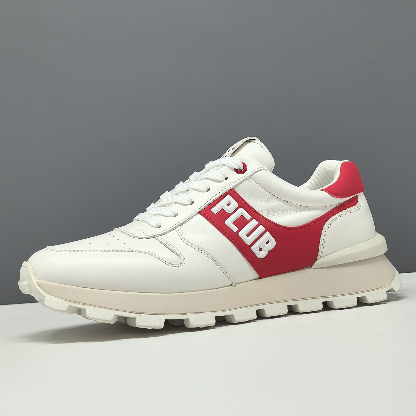 Men's Fashion Breathable Leather Casual Sneakers-RAIIFY