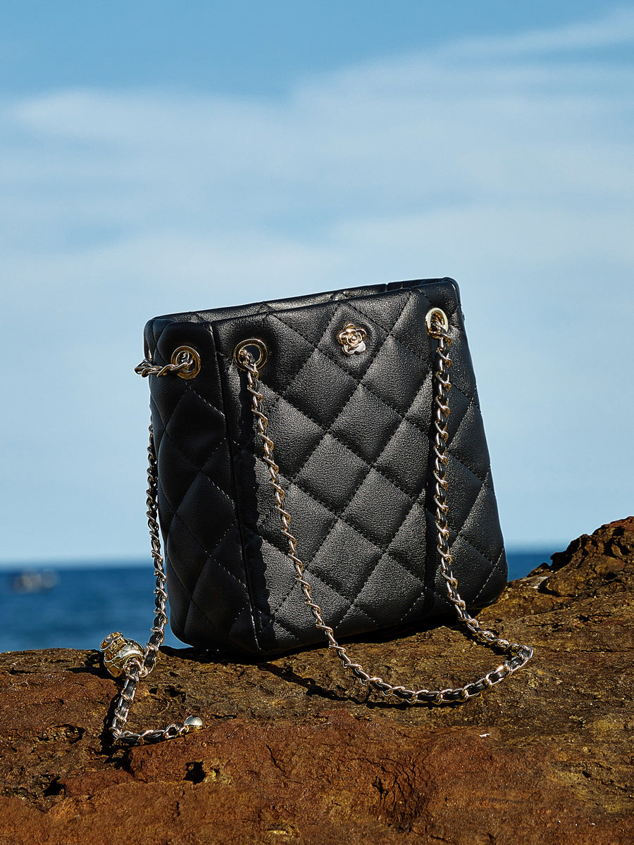 Women’s Chic Quilted Chain Crossbody Bag-RAIIFY