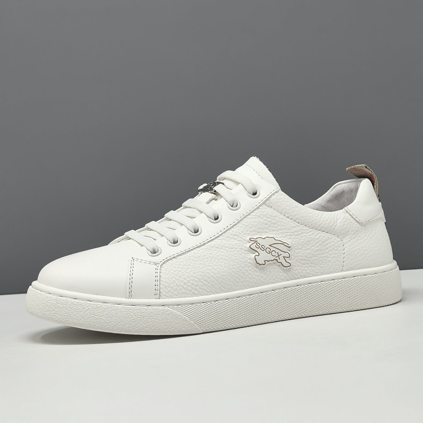 Men's Fashion Leather Flat Slip-on Casual Shoes-RAIIFY