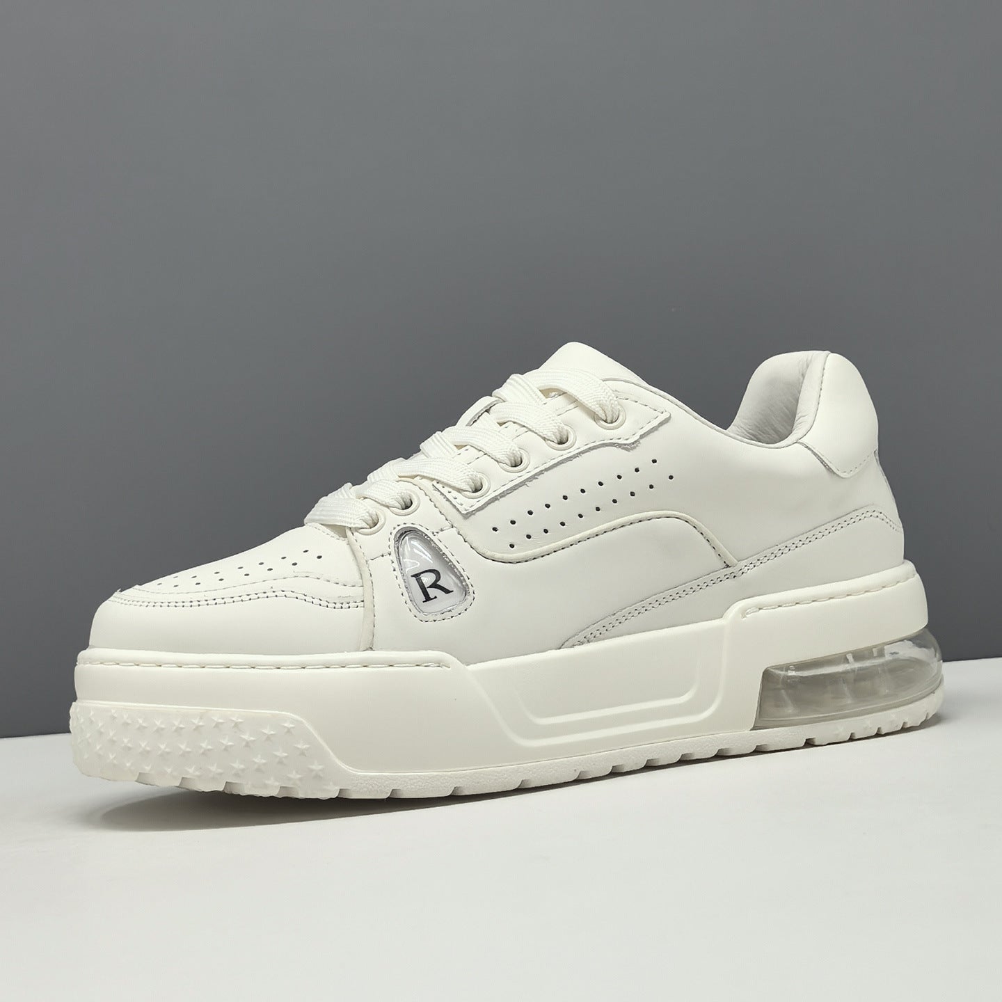 Men's Fashion Breathable Leather Casual Sneakers-RAIIFY