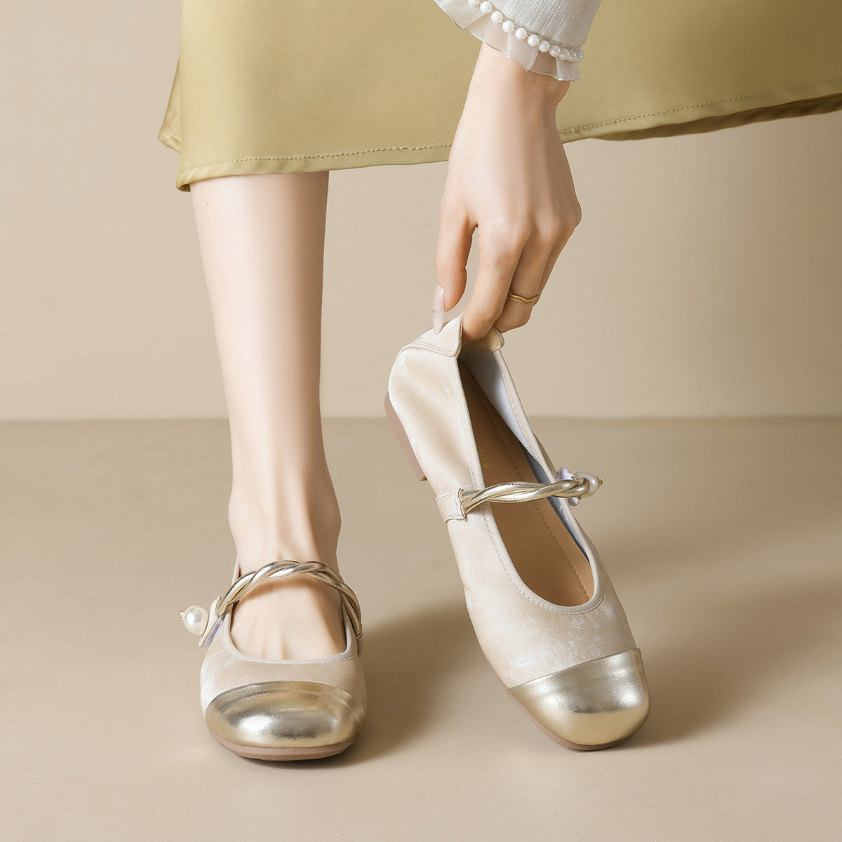 Women's Minimalist Soft Casual Mary Jane Shoes-RAIIFY