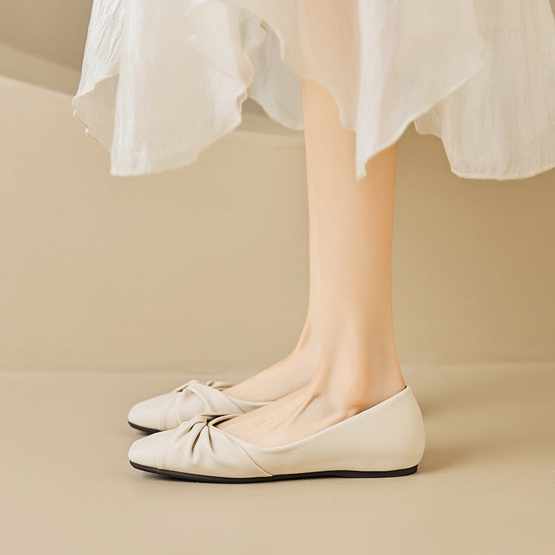 Women Minimalism Fashion Soft Flats-RAIIFY