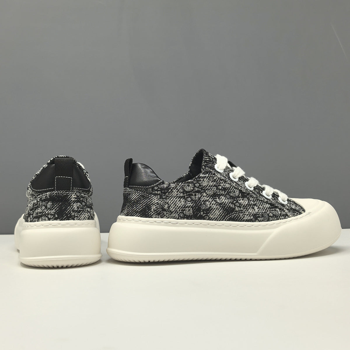 Men's Chic Breathable Denim Canvas Casual Sneakers-RAIIFY