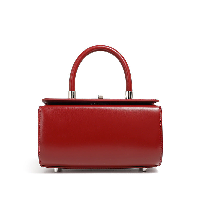 Women Minimalism Fashion Cowhide Casual Square Purse-RAIIFY