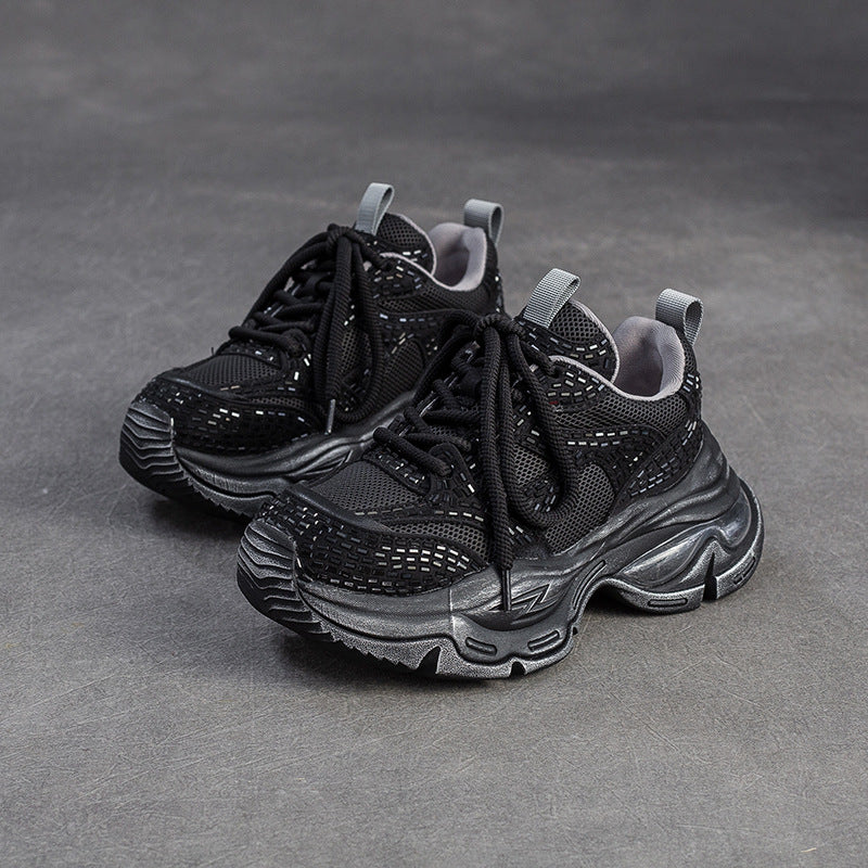 Women's Fashion Breathable Chunky Platform Sneakers-RAIIFY