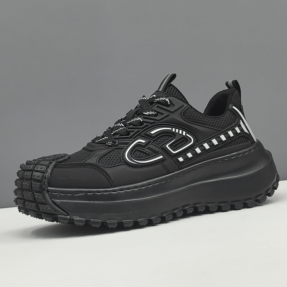 Men Fashion Breathable Casual Thick Soled Sneakers-RAIIFY