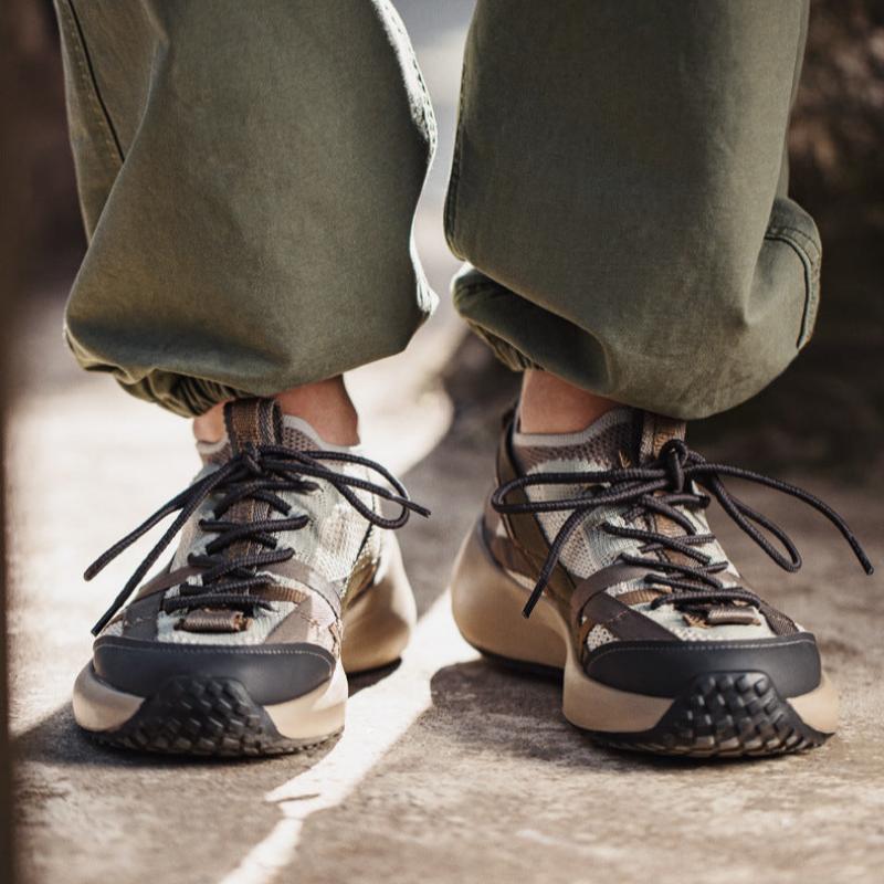 Men Fashion Breathable Mesh Canvas Casual Sneakers-RAIIFY